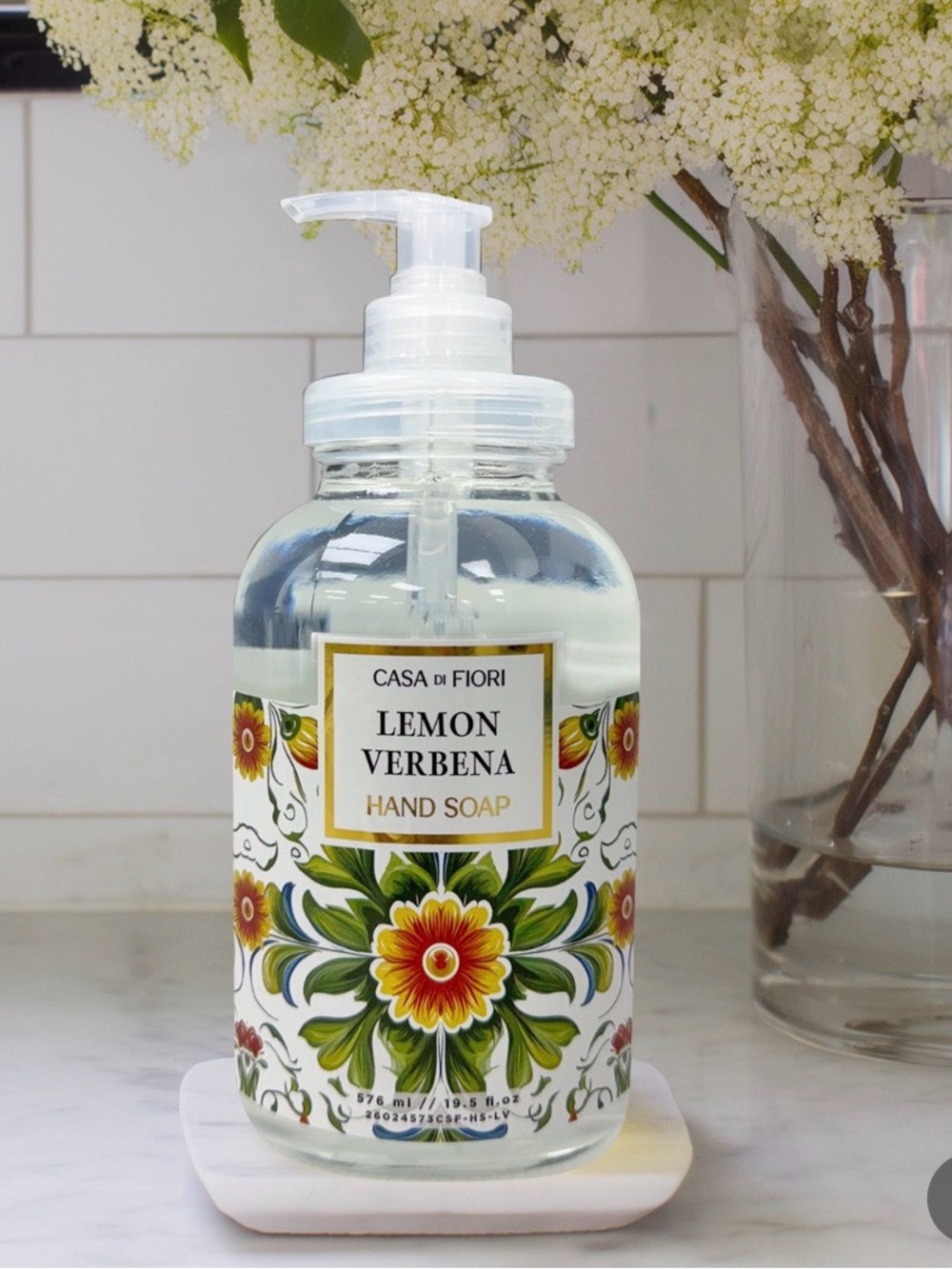 Lemon Verbena Hand Soap - Clear